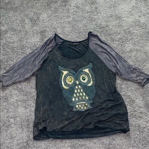 Stretchy Owl Top
